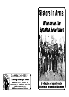 Sisters in Arms: Women in the Spanish Revolution