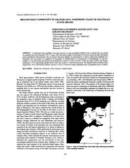 Brachyuran Community in Ubatuba Bay, Northern Coast of Sao Paulo State, Brazil