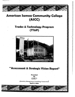 American Samoa Community College (ASCC)