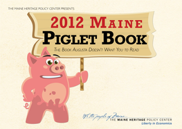 2012 Maine Piglet Book