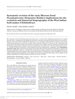 Systematic Revision of the Early Miocene Fossil Pseudoepicrates