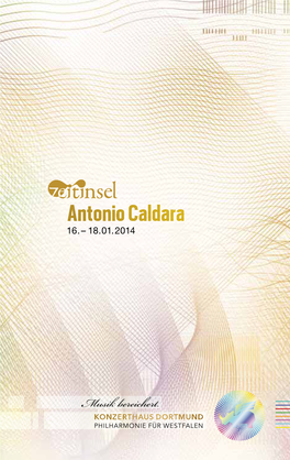 Antonio Caldara 16.– 18.01.2014