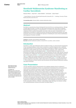 Heerfordt-Waldenström Syndrome Manifesting As Cardiac Sarcoidosis