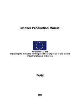 08 Cleaner Production Manual