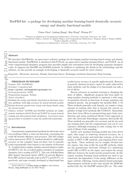 A Package for Developing Machine Learning-Based Chemically Accurate Energy and Density Functional Models