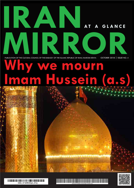 IRAN MIRROR IRAN MIRROR OCTOBER Cultural Council Nairobi-Kenya Distribution Osman Rajab Athman Farsi Mr