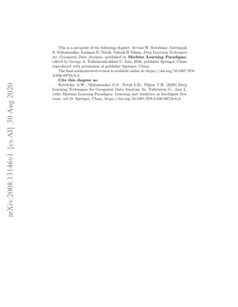 Arxiv:2008.13146V1 [Cs.AI] 30 Aug 2020