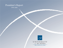 1. President's Report 1999-00