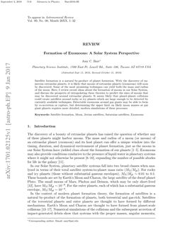 Arxiv:1701.02125V1 [Astro-Ph.EP] 9 Jan 2017 These Bounds Are Set by Earth’S Moon and Charon, the Large Satellite of the Dwarf Planet Pluto