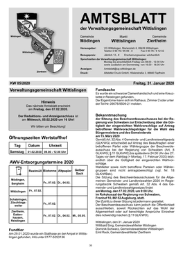 Wittislingen KW 05