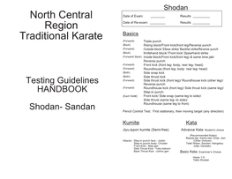 North Central Region Traditional Karate