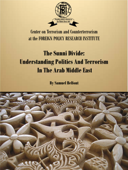 The Sunni Divide: Understanding Politics and Terrorism in the Arab Middle East