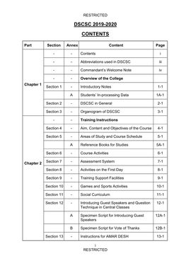 Defence Services Command & Staff College