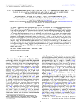 Population Parameters of Intermediate-Age Star Clusters in the Large Magellanic Cloud