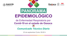 De Enfermedad Respiratoria Por Covid-19 En El Estado De Oaxaca