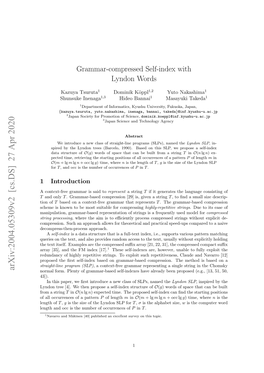 Grammar-Compressed Self-Index with Lyndon Words