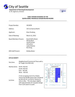 Uptown Neighborhood Report