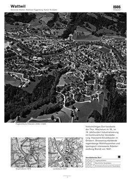 Wattwil ® Gemeinde Wattwil, Wahlkreis Toggenburg, Kanton St