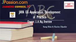 JAVA EE Application Development in Practice Chapter 1: a Big Overview