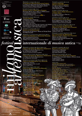 Festival Internazionale Di Musica Antica 2012