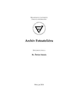 Archív Fotoateliéru