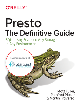 Presto: the Definitive Guide