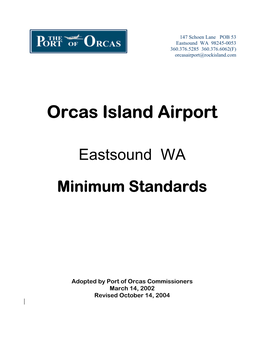 Orcas Island Airport