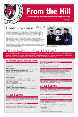 Commencement 2012