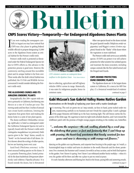 CNPS Bulletin V33 #4 V4