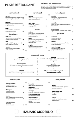 Summer 2021 June 9 Dinner Menu Copy