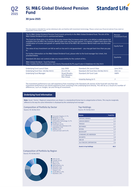 SL M&G Global Dividend Pension Fund