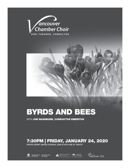 Byrds and Bees January 2020