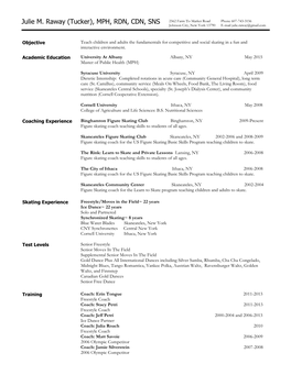 View Julie's Resume