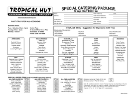 2020 TH2 Package Menu 15Sep2020