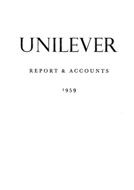 1959 Annual Report