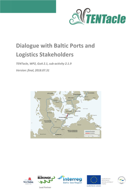 Dialogue with Baltic Ports and Logistics Stakeholders