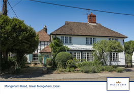 Mongeham Road, Great Mongeham, Deal