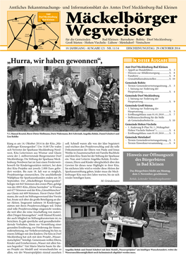 Ausgabe Oktober 2014