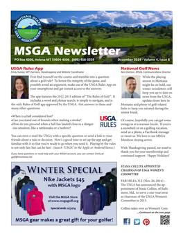National Golf News USGA Rules