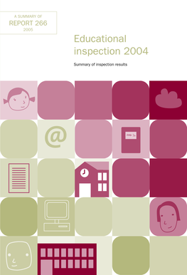 Educational Inspection 2004