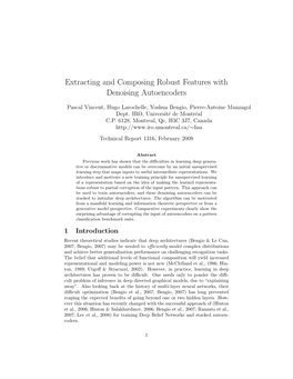 Extracting and Composing Robust Features with Denoising Autoencoders