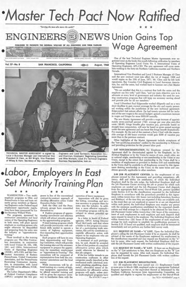 August, 1968 Operating Engineers, AFL-CIO