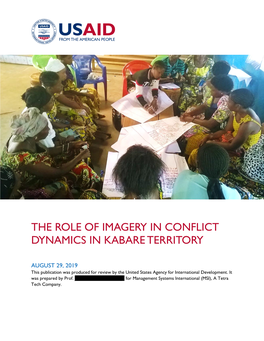 The Role of Imagery in Conflict Dynamics in Kabare Territory