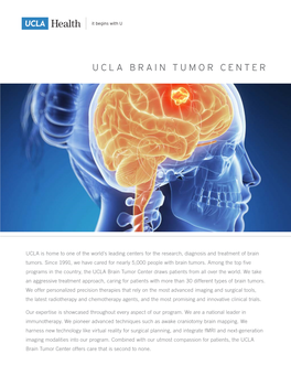 Ucla Brain Tumor Center