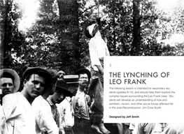 The Lynching of Leo Frank