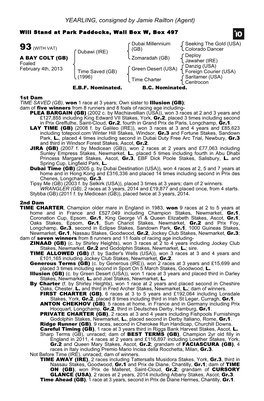 Tattersalls October Yearling Sale Book 1