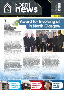 Award for Involving All in North Glasgow