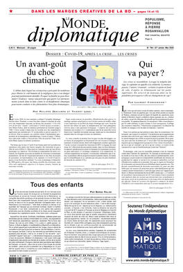 Le Mode Diplomatique 01 05 2020