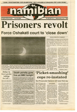 Force Oshakati Court to 'Close Down'