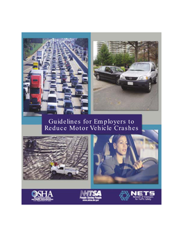 Guidelines for Employers to Reduce Motor Vehicle Crashes